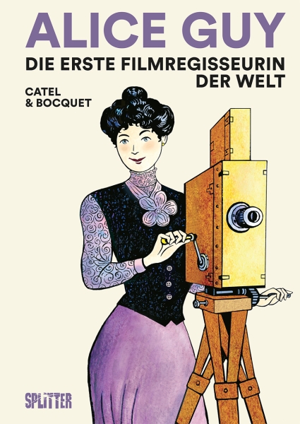Catel Muller, José-Louis Bocquet, Antje Riley (Übersetzung): Alice Guy (EBook, German language, 2023, Splitter)