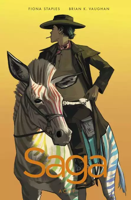 Brian K Vaughan, Fiona Staples: Saga (GraphicNovel, Deutsch language, 2018, Cross Cult)