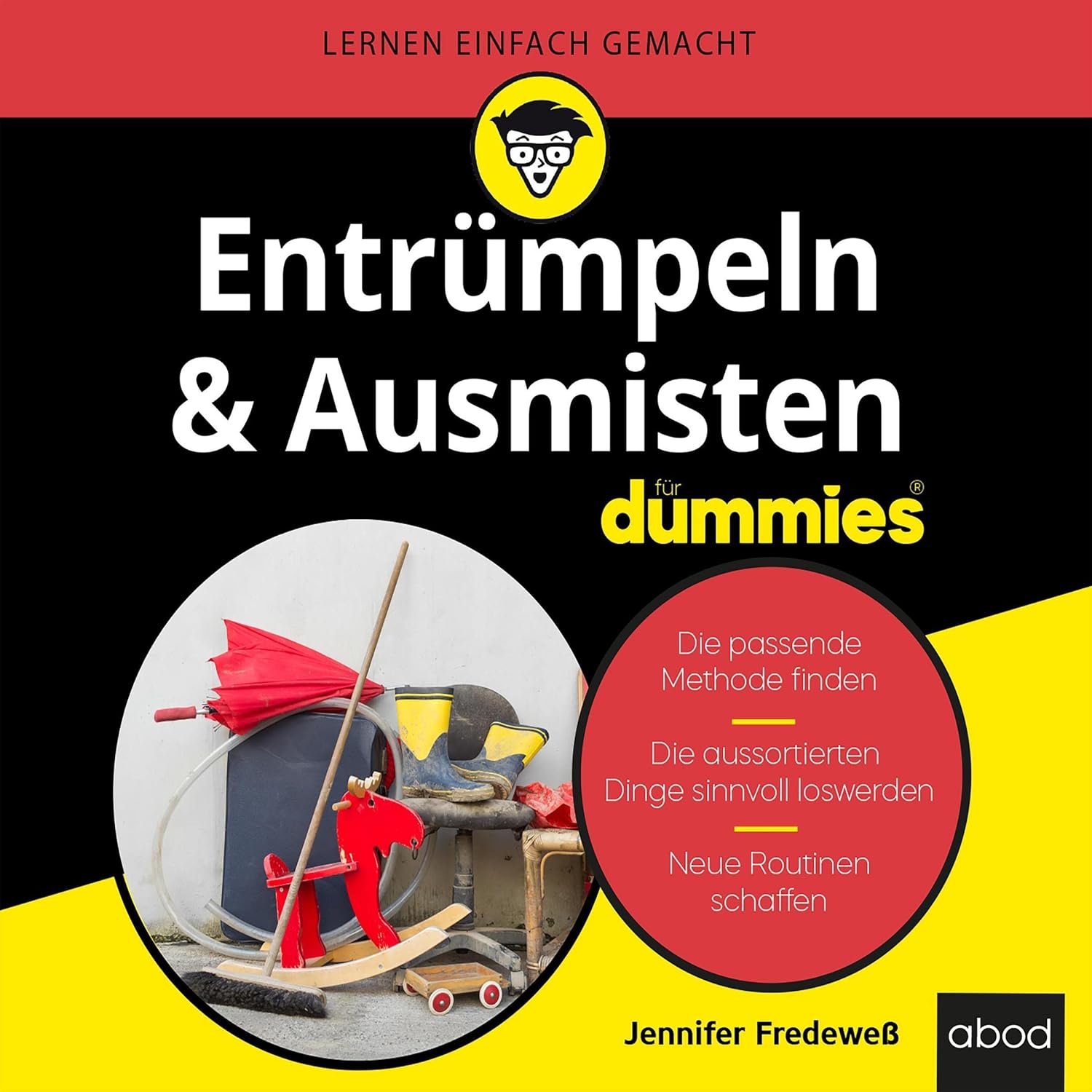 Jennifer Fredeweß: Entrümpeln and Ausmisten Für Dummies (AudiobookFormat, Deutsch language, 2022, ABOD Verlag)